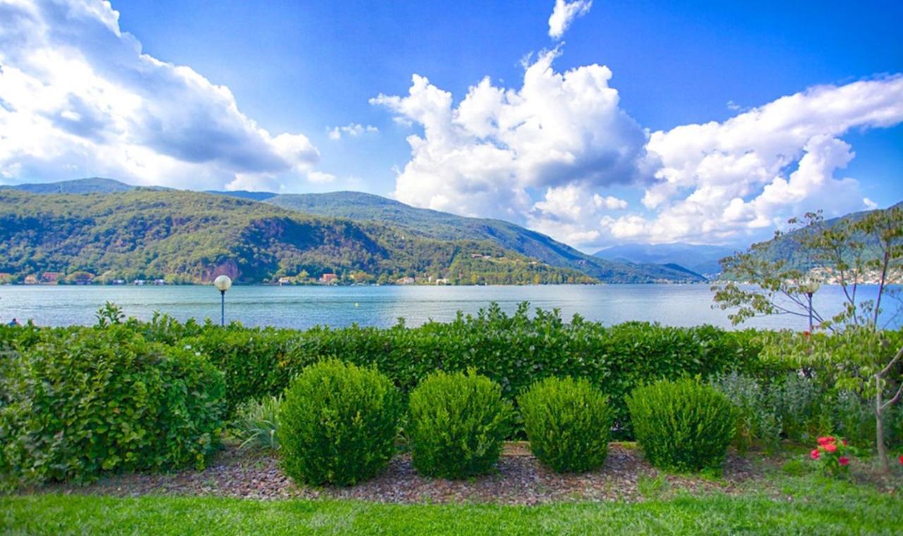 B&B Dolce Vista Al Lago Lugano Porto Ceresio Bagian luar foto