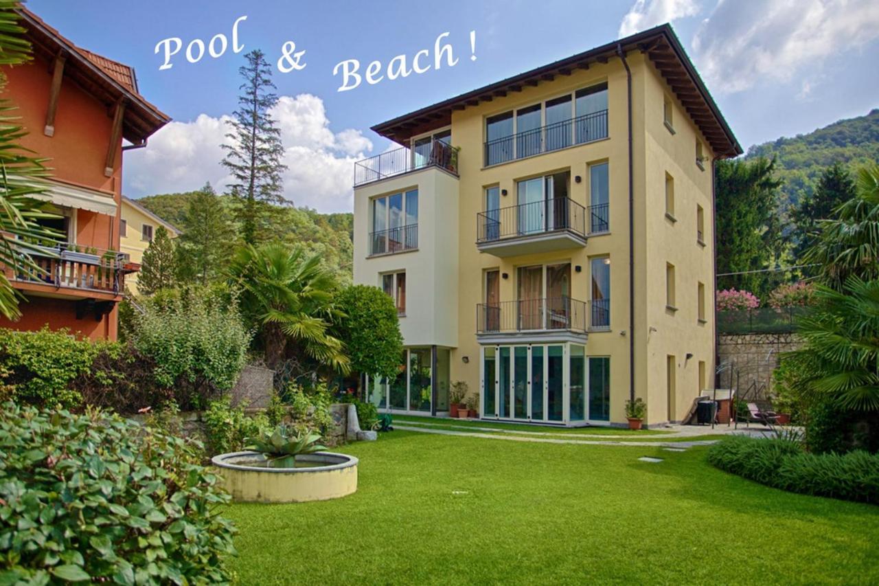 B&B Dolce Vista Al Lago Lugano Porto Ceresio Bagian luar foto