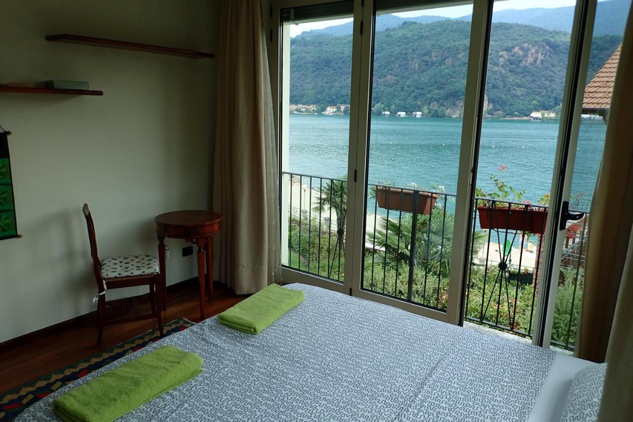 B&B Dolce Vista Al Lago Lugano Porto Ceresio Bagian luar foto