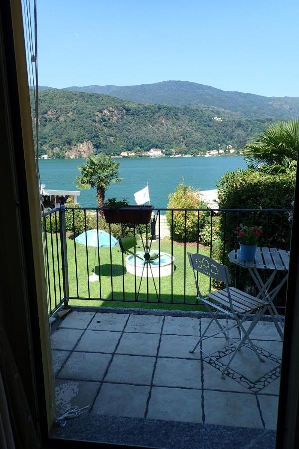 B&B Dolce Vista Al Lago Lugano Porto Ceresio Bagian luar foto