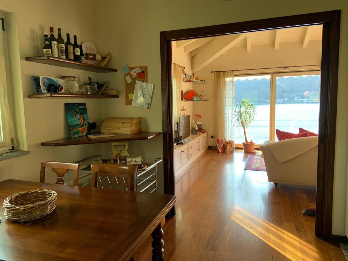 B&B Dolce Vista Al Lago Lugano Porto Ceresio Bagian luar foto