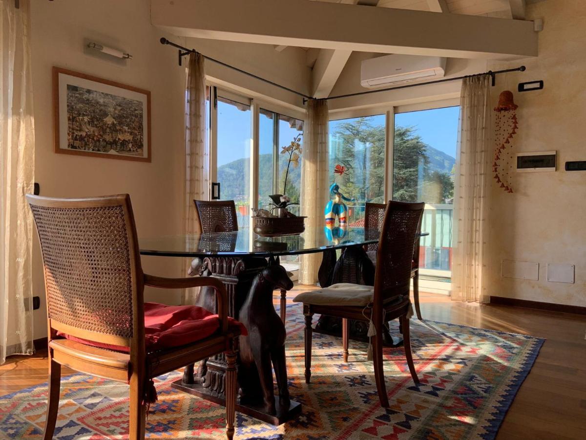 B&B Dolce Vista Al Lago Lugano Porto Ceresio Bagian luar foto