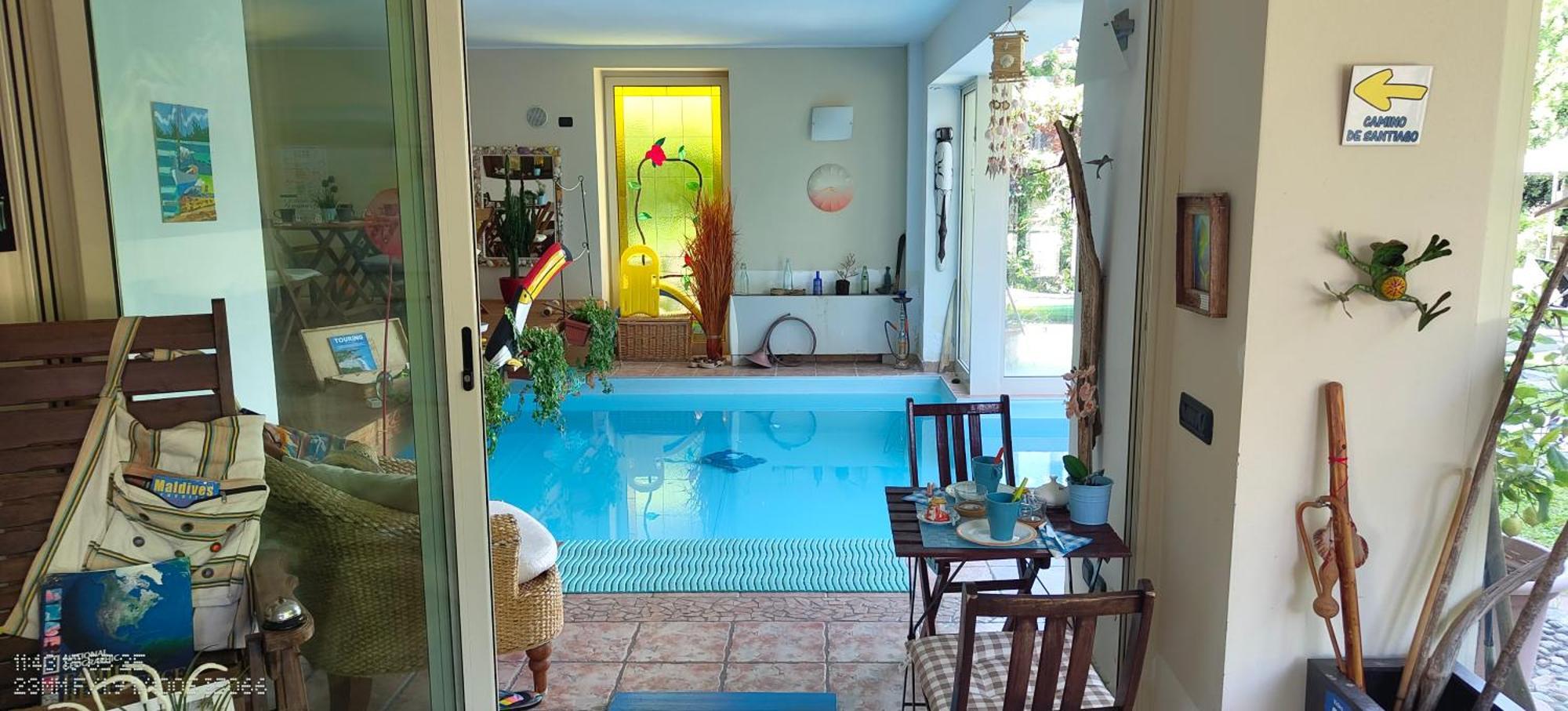 B&B Dolce Vista Al Lago Lugano Porto Ceresio Bagian luar foto