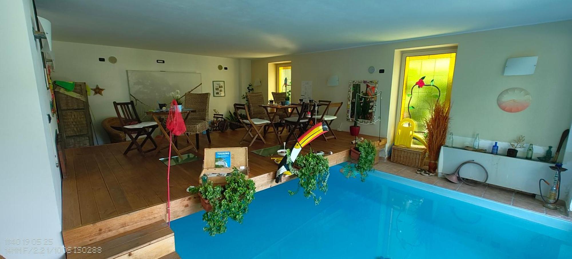 B&B Dolce Vista Al Lago Lugano Porto Ceresio Bagian luar foto